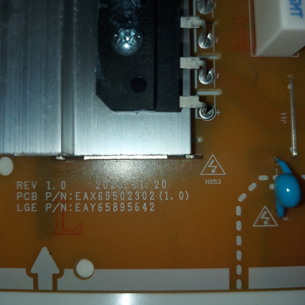 Pour tv LG 70UQ81006LB CARTE ALIMENTATION LG70T-21U1EAX69502302 1.0