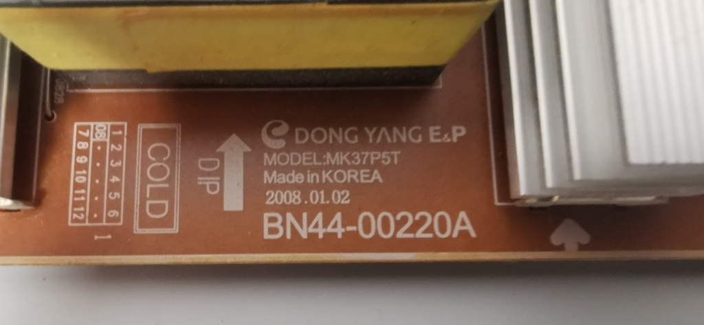 SAMSUNG PS50C530C1W CARTE YB 50UF2P YB CON LJ41-06755A REV 1.1