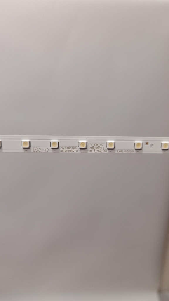 Kit de barres LED pour Samsung 1 x BARRE LED Q6055I BN96 48109A