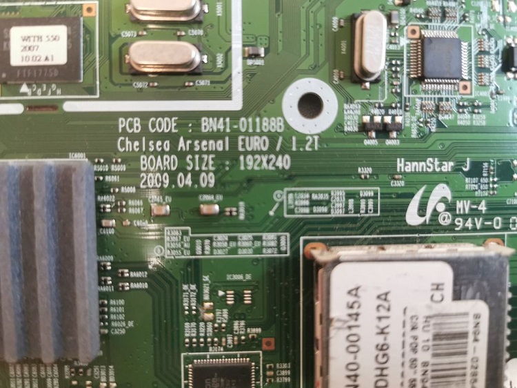 SONY KDL55W815B CARTE TCON T550HVN06.0 CTRL BD 55T16-C06