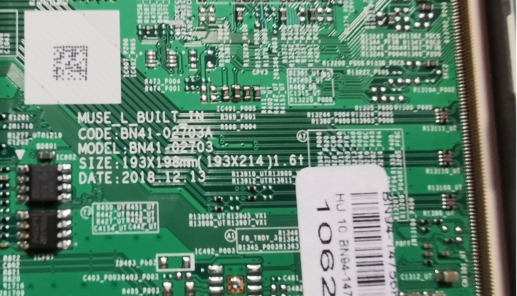 SAMSUNG UE50RU7175U CARTE MERE BN41-02703A BN41-02703