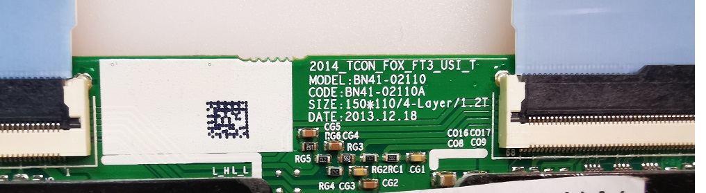 SAMSUNG UE55H62OOAW T-COM 20147_TCOM_FOX_FT3_USI_T BN41-02110 BN41-02110A