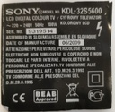 SONY KDL-32S5600 CARTE ALIMENTATION PSC10265H M