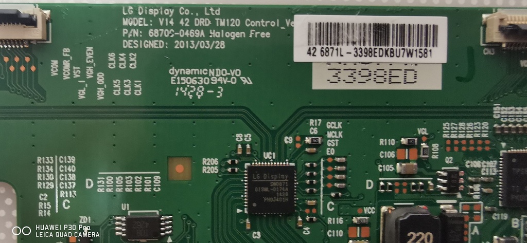 LG 42LH2000 CARTE T-CON 6870C-0240C LC420WXN/LC370WXN