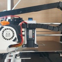 Support comparateur ajustement plateau Anet A8 MK2 pièd à coulisse et jauge au 0.005