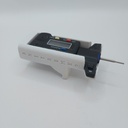Support comparateur ajustement plateau Anet A8 MK2 pièd à coulisse et jauge au 0.005