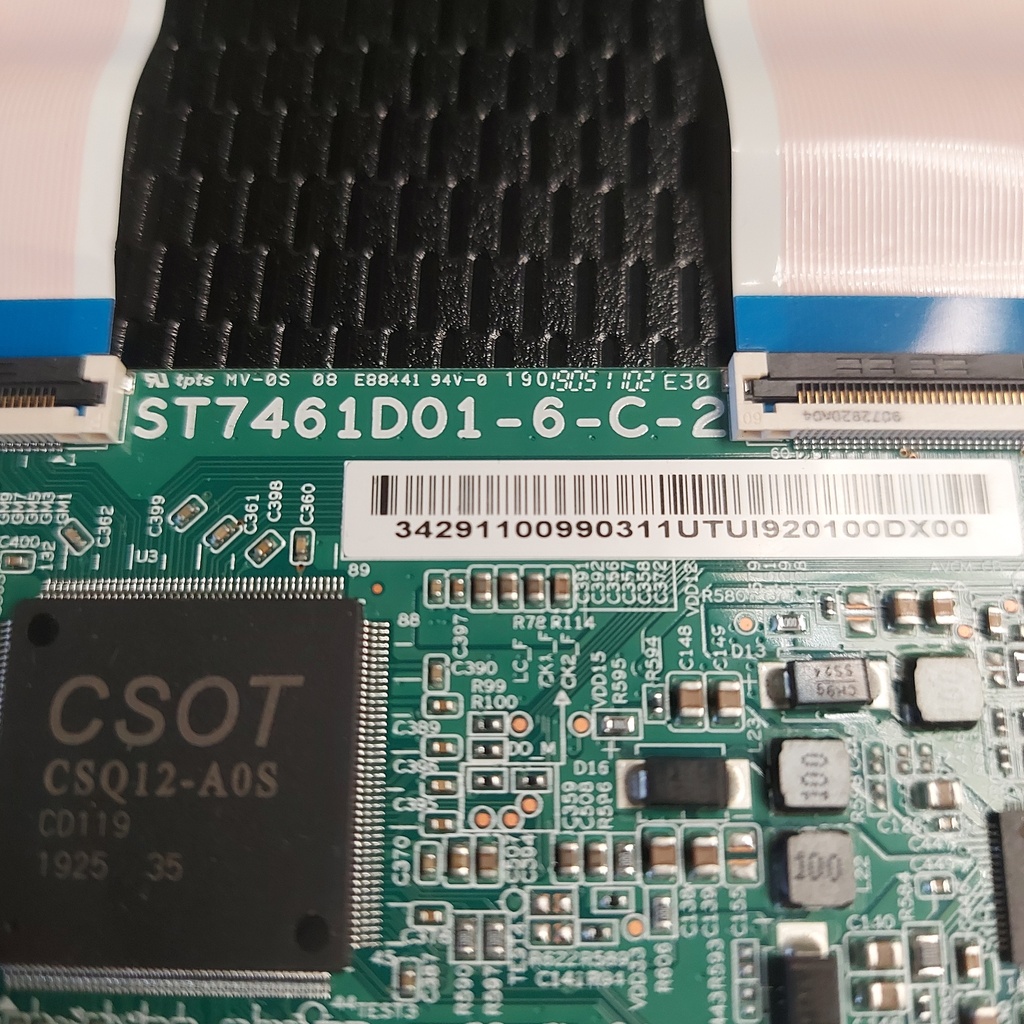 TCL 75EP660 T-con ST7461D01-6-C-2