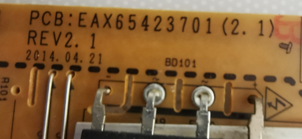 LG 42PG2500 CARTE Z LGE PDP 080626 42G1A-Z EAX50218102 REV A