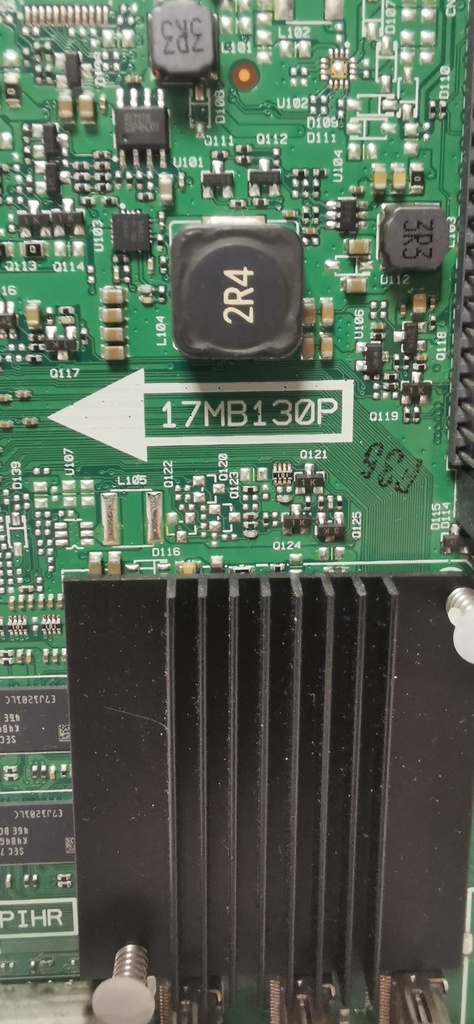AYA A55UHD4805 CARTE MERE VESTEL 17MB130P