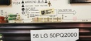 SHARP LC-55CFE6241E CARTE ALIMENTATION MIP550D-DX2 REV1.0