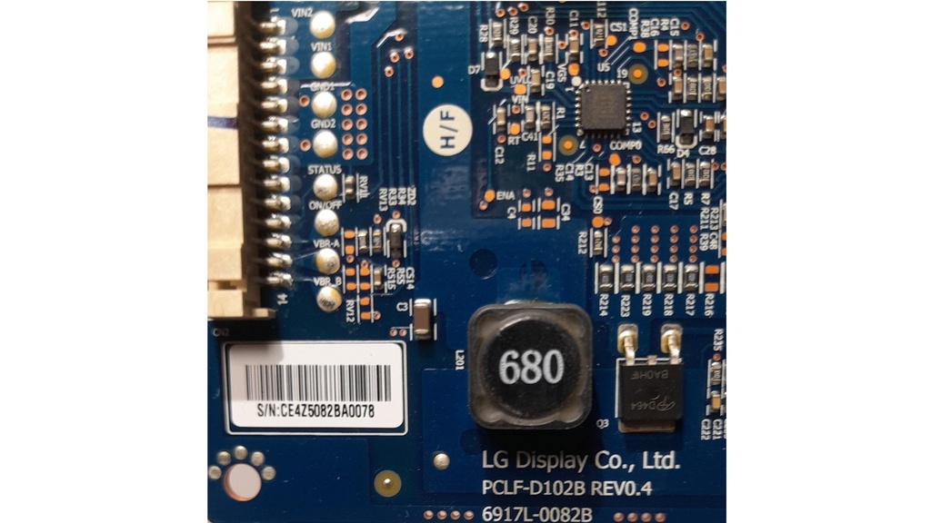 PANASONIC TX-L42ET5E CARTE INVERTER PCLF-D102B REV0.4 6917L-0082B 3PHCC20002C-H
