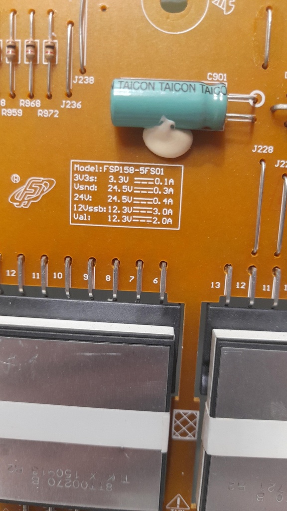 PHILIPS 40PFL8606H/12 CARTE ALIMENTATION FSP158-5FS01