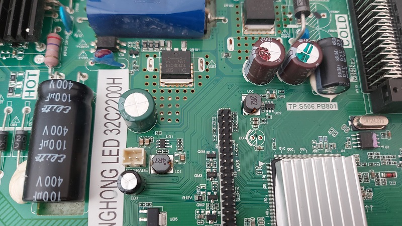 CHANGHONG LED32C2200H – Carte mère ALIMENTATION TP.S506.PB801