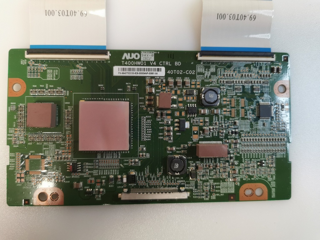 SAMSUNG LE40A577P2M – Carte T-CON T400HW01 V4 CTRL BD 40T02-C02