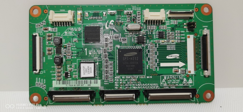 SAMSUNG PS50C530C1W – Carte T-CON 50UF2 LJ41-08382A