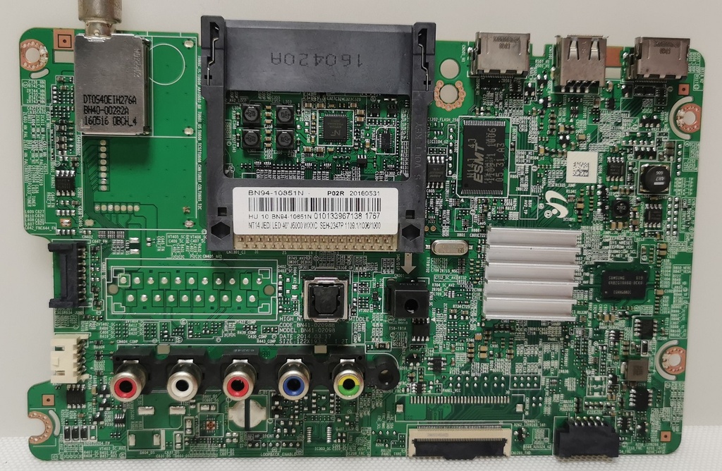 SAMSUNG UE40J5000AW – Carte mère BN94-10851N