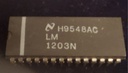 Circuit intégré LM1203N. RGB VIDEO AMP. 12 V 70 MHz. Boîtier: DIP-28
