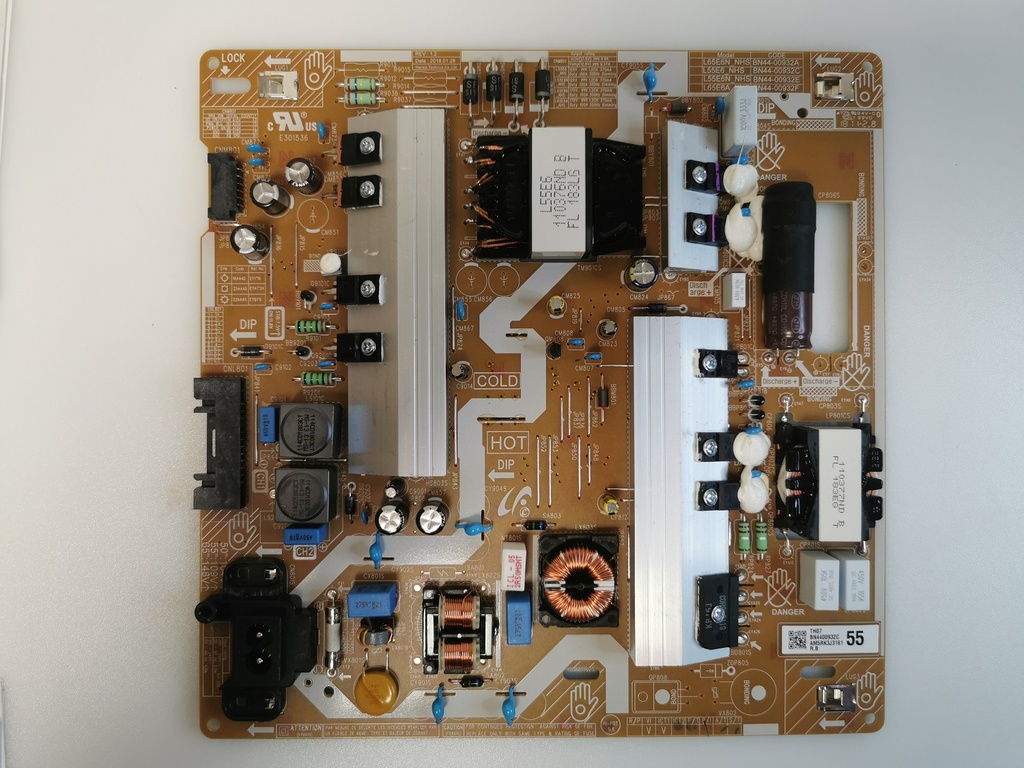 SAMSUNG UE55NU7645U – Carte alimentation BN44-00932C BN4400932C