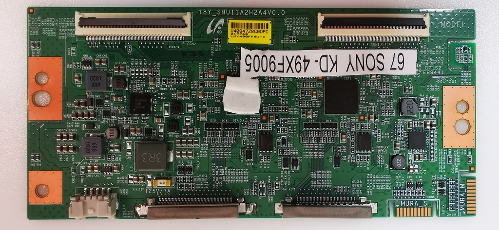 Sony KD-49XF9005 – Carte T-CON 18Y_SHU112H2A4V0.0