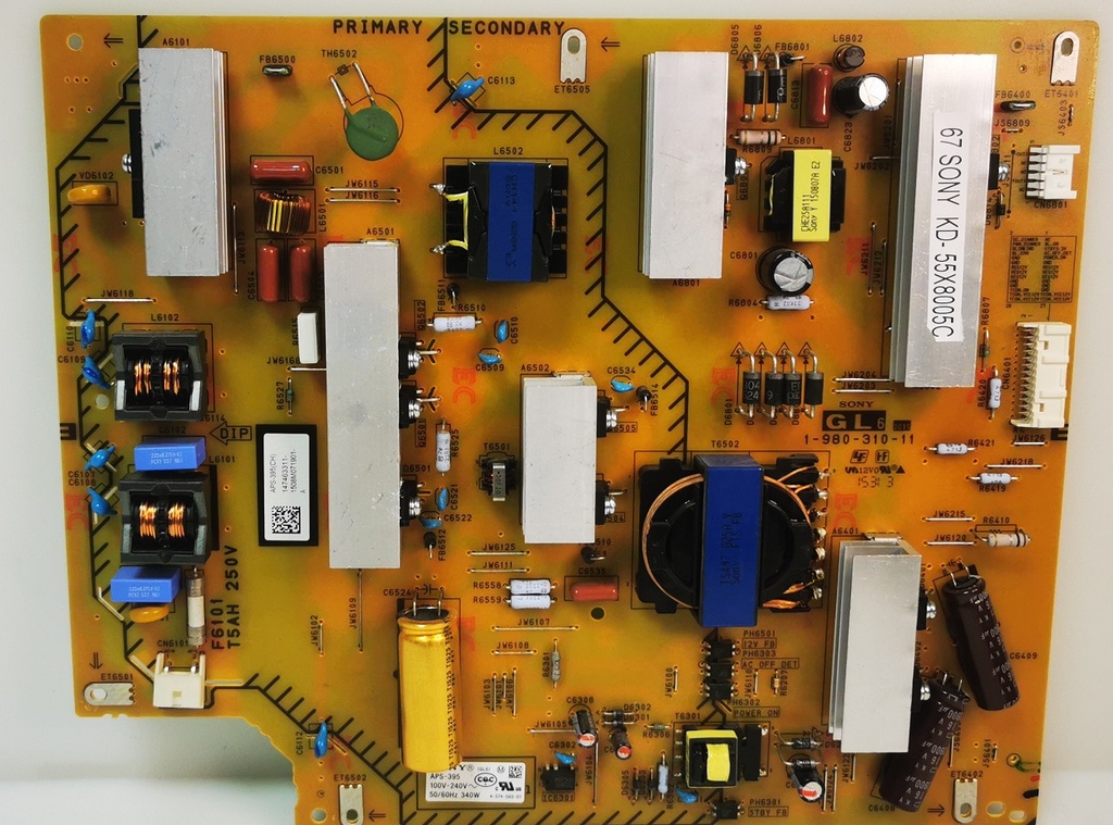 Sony KD-55X8005C CARTE ALIMENTATION 1-980-310-11