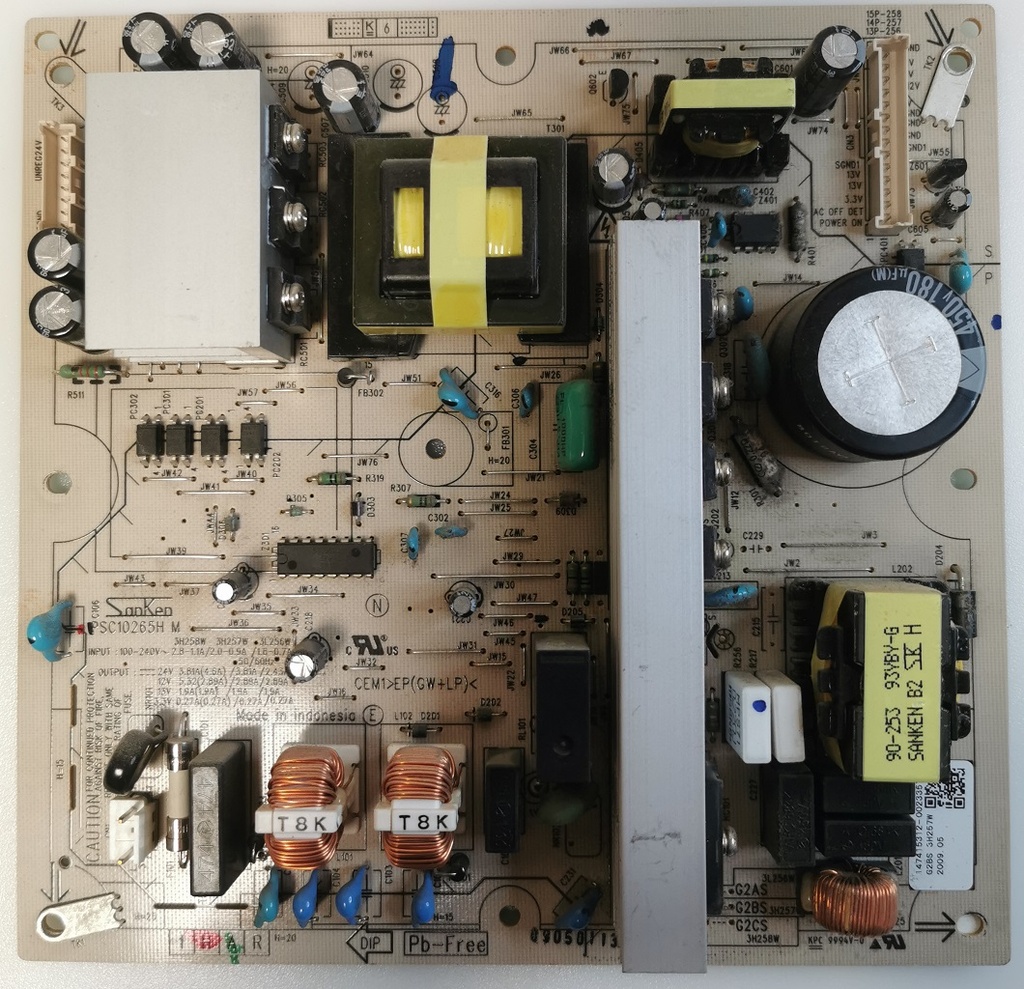 Sony KDL-32S5600 – Carte alimentation PSC10265H M