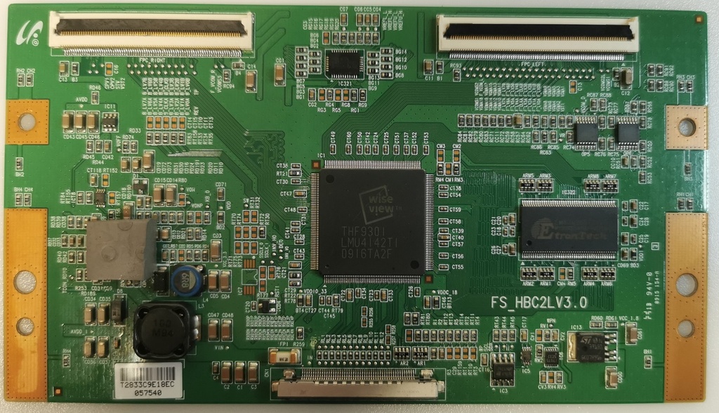 Sony KDL-32S5600 CARTE TCON FS_HBC2LV3.0