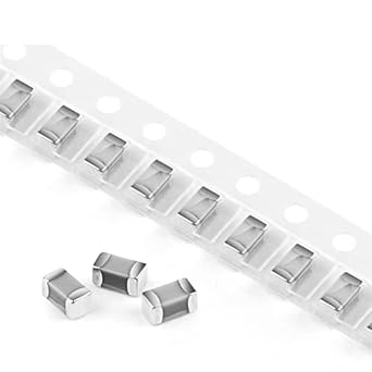 Condensateur céramique multicouche 0.01 µF 10 nF 10000 pF 50 V SMD, 1206 Lot de 10