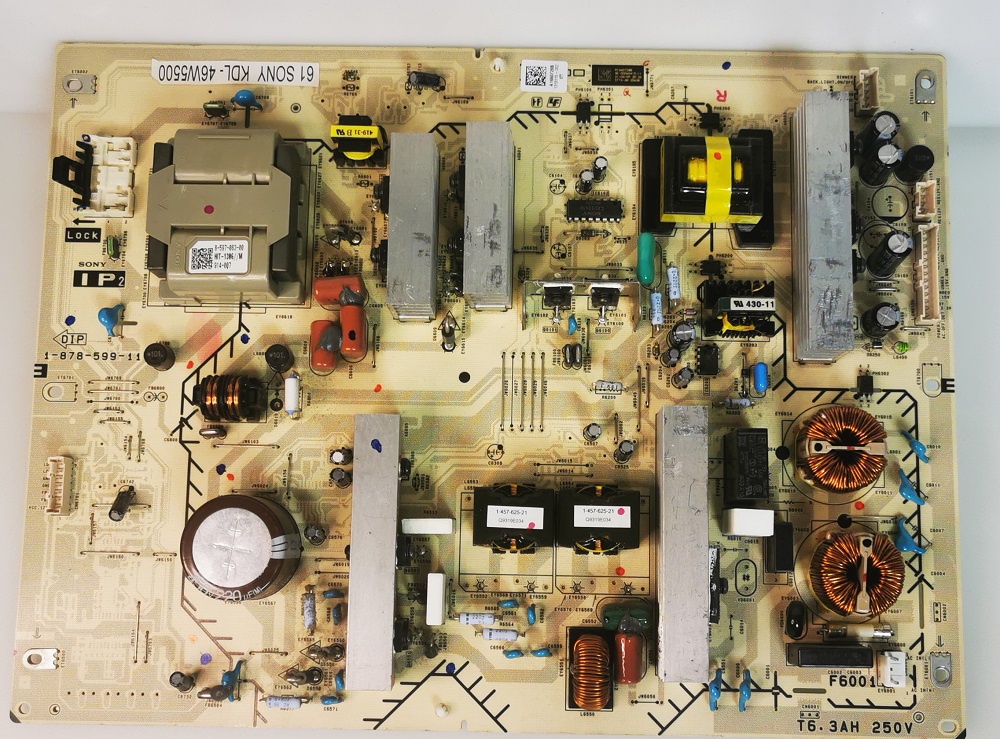 Sony KDL-46W5500 – Carte alimentation 1-878-599-11