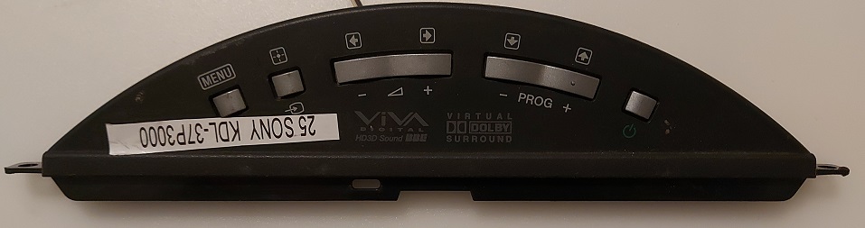 Pièces détachées téléviseur pour tv Sony KDL37P300 BOUTON OFF IR
