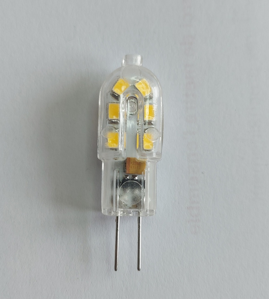 LED 12 V G4 1.5 W équivalent à 15-20W halogène Blanc froid 6000K 160lm
