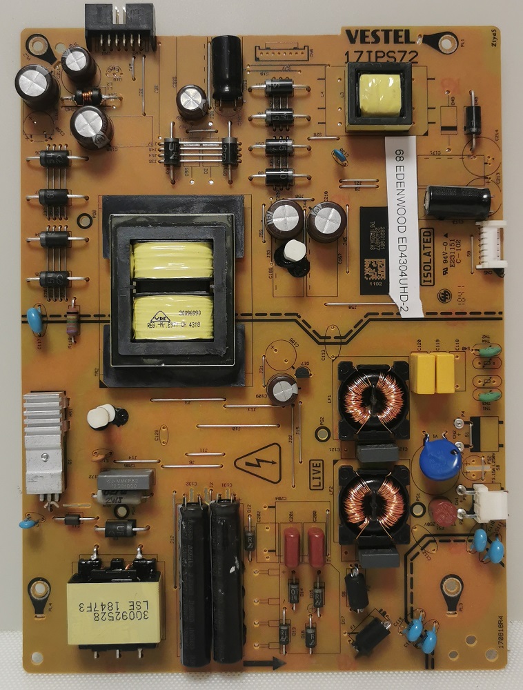 EDENWOOD ED4304UHD-2 – Carte alimentation VESTEL 17IPS72