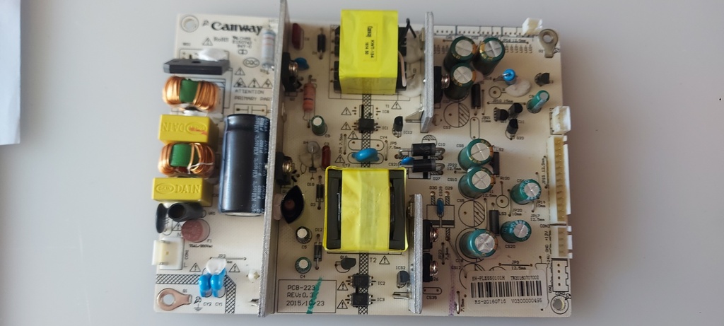 AKAI – Carte alimentation TV KW-PLE550101H PCB223