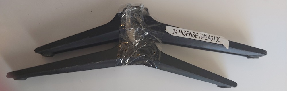 HISENSE H43A6100 – Lot de 2 pieds SUPPORT AVEC 4 VIS