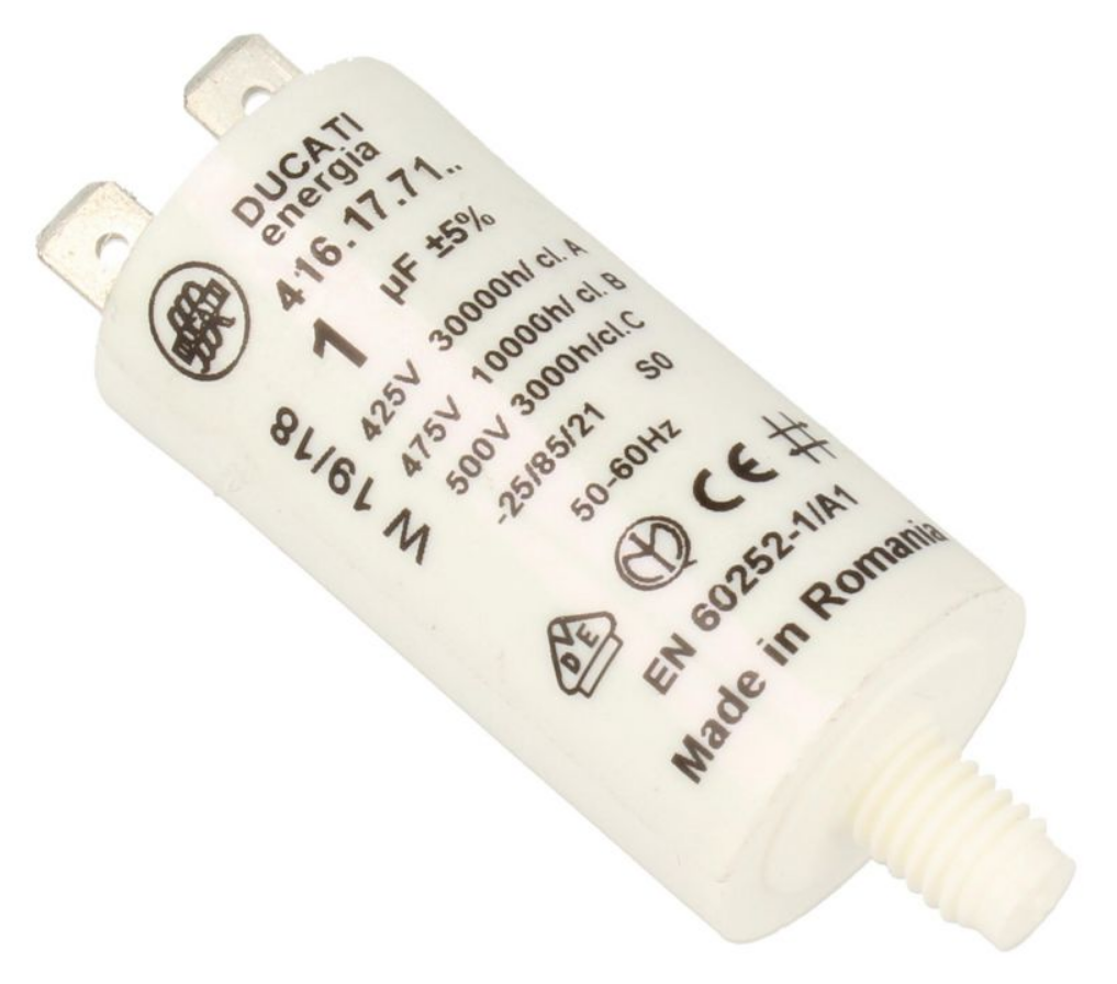 1.0 UF 450V CONDENSATEUR DE DÉMARRAGE