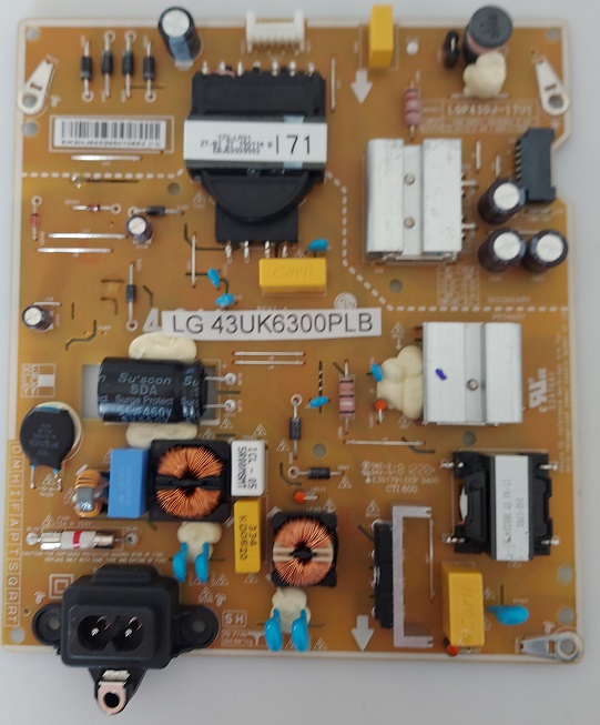 LG 43UK6300PLB – Carte alimentation LGP43DJ-17U1