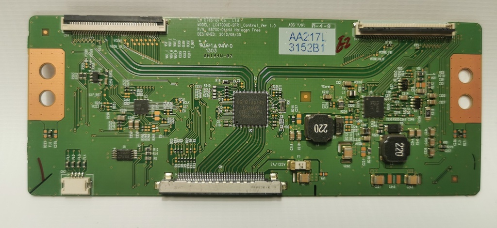 LG 47LA6130 – Carte T-CON TCON 6870C-0444ALC470DUE-SFR1_CONTROL_VER 1.0