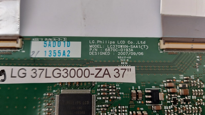 LG 37LG3000-ZA CARTE T-COM LC370WXN-SAA (T)