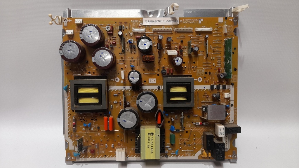 PANASONIC TH-50PZ800E – Carte alimentation ETX2MM704MG NPX704MG-1
