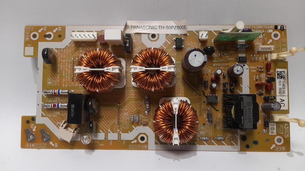 PANASONIC TH-50PZ800E – Carte alimentation ETX2MM704MG NPX704MGA-1