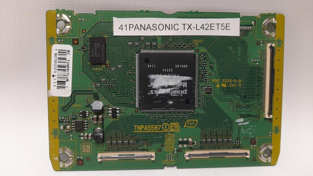 PANASONIC TX-L42ET5E – Carte T-CON TNPA55587