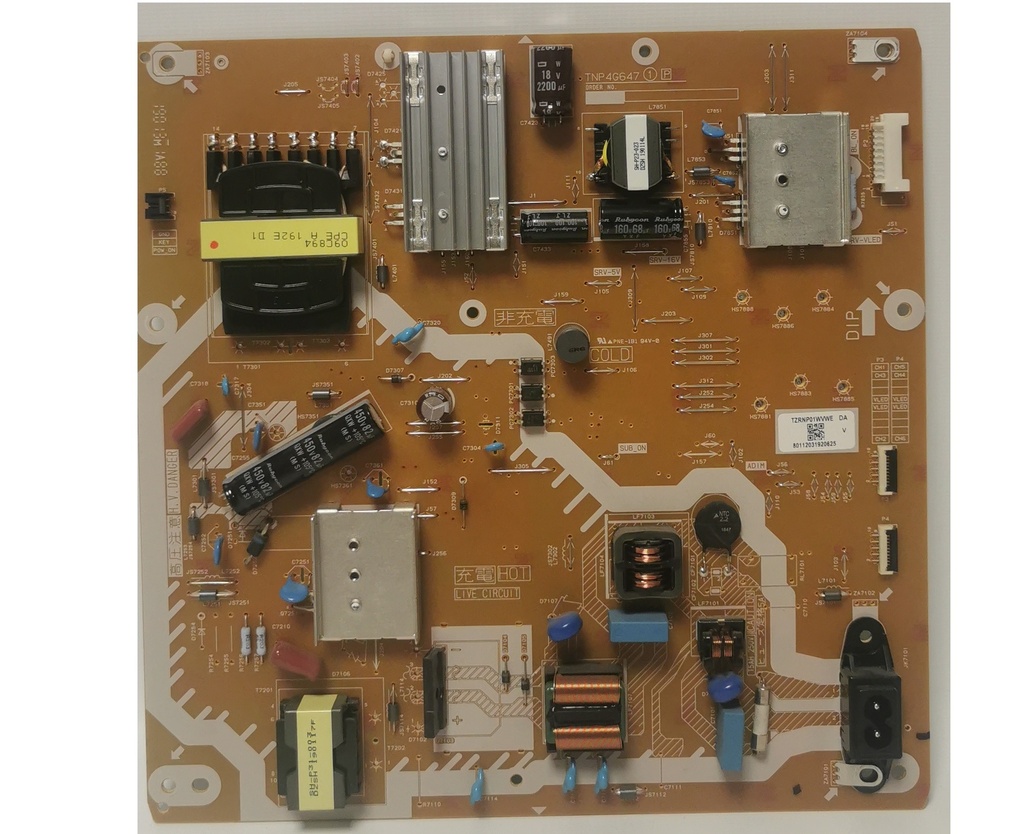 PANASONIC TX50GX830E – Carte alimentation TNP4G647 1