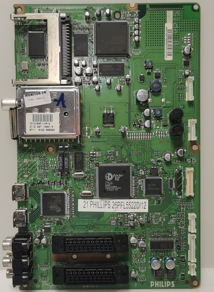 PHILIPS 26PFL5522D/12 – Carte mère 3139 123 62611 WK647.3