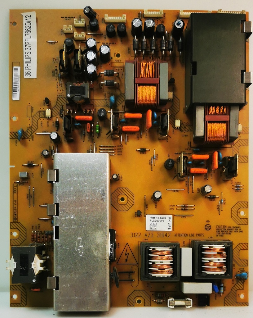 PHILIPS 37PFL7662D/12 – Carte alimentation 3122 423 31942