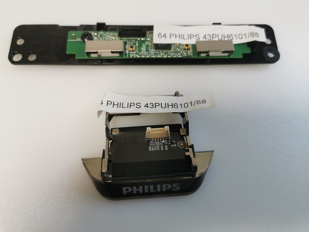 PHILIPS 43PUH6101/88 – CARTE BOUTON OFF IR