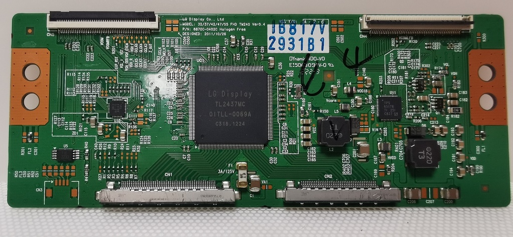 PHILIPS 47PDL6907H/12 – Carte T-CON 6870C-0402C