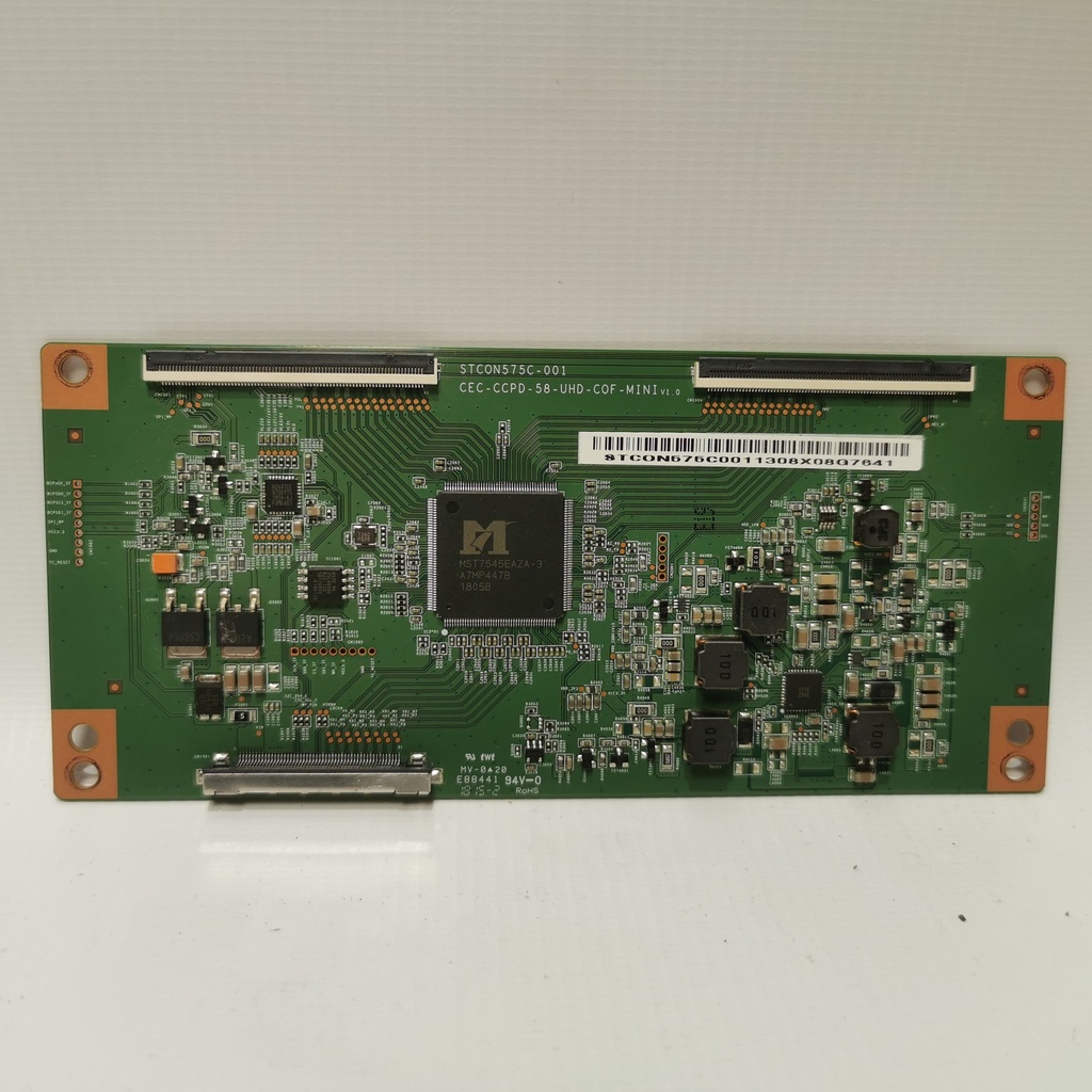PHILIPS 58PUS6203 12 – Carte T-CON STCON575C-001 CEC-CCPD-58-UHD-COF-MINI V1.0