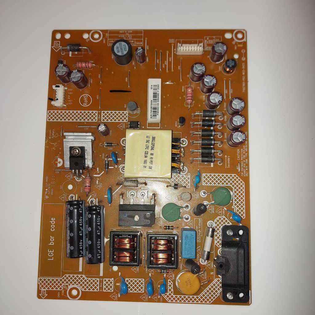 LG 43LH500T – Carte alimentation 715G7801-P02-W03-0H2S