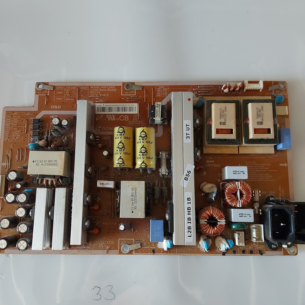 SAMSUNG LE40C530F1W – Carte alimentation BN44-00340B 1.4