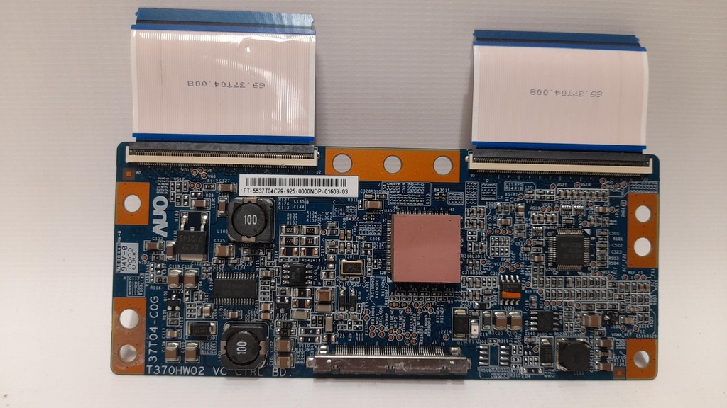 Sony KDL-37V5500 – Carte T-CON T370HW02 VC CTRL BD 37T04-C0G