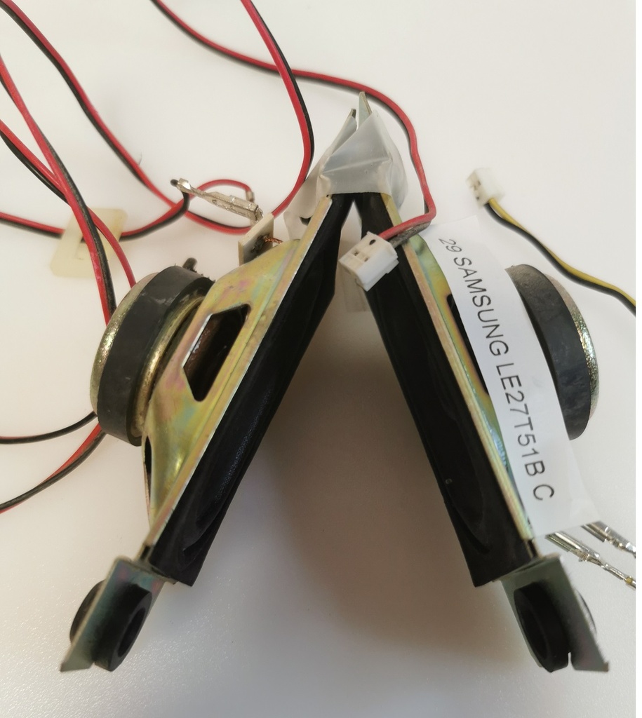 SAMSUNG LE27T51B/C – Haut-parleurs